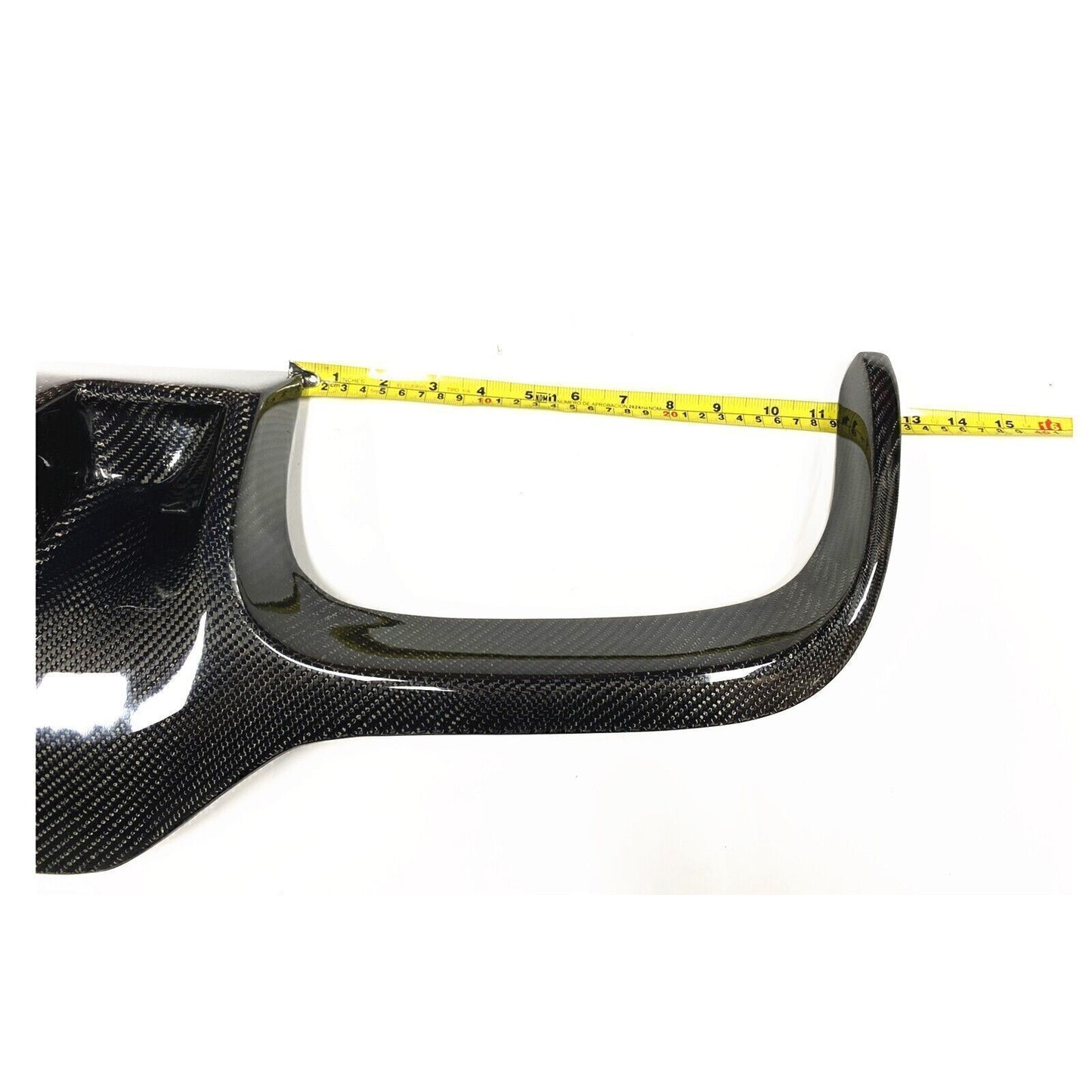 Rear Bumper Diffuser Lip For Mercedes Benz R230 SL63 SL65 AMG Carbon Fiber Black