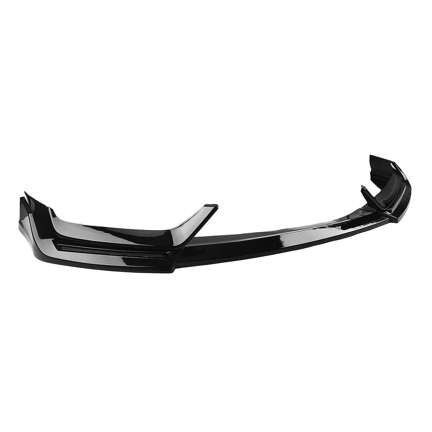 Front Bumper Spoiler Lip W/Light For Honda Civic SI 2/4 Door Hatchback 2017-2021