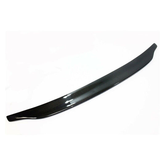 1Pc Car Rear Splitter Wing Lip Tail Wing For AUDI A4 B8 2013-2016 Carbon Fiber