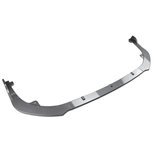 1Set Front Bumper Spoiler Lip Kit For Toyota Camry XV70 Sport 2021-2023 Carbon Fiber