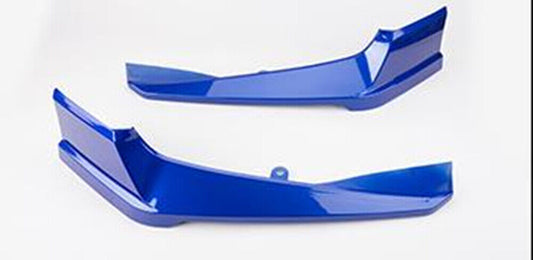 1Pair Blue Front Bumper Side Cover Trim Molding Kit For Honda Accord 2018-2020