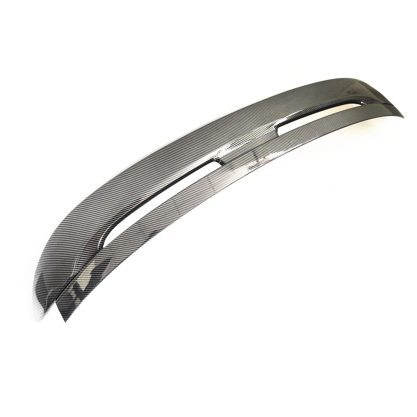 Rear Trunk Spoiler Wing Roof Lid For Benz Smart Fortwo 2022-23 Carbon Fiber Look