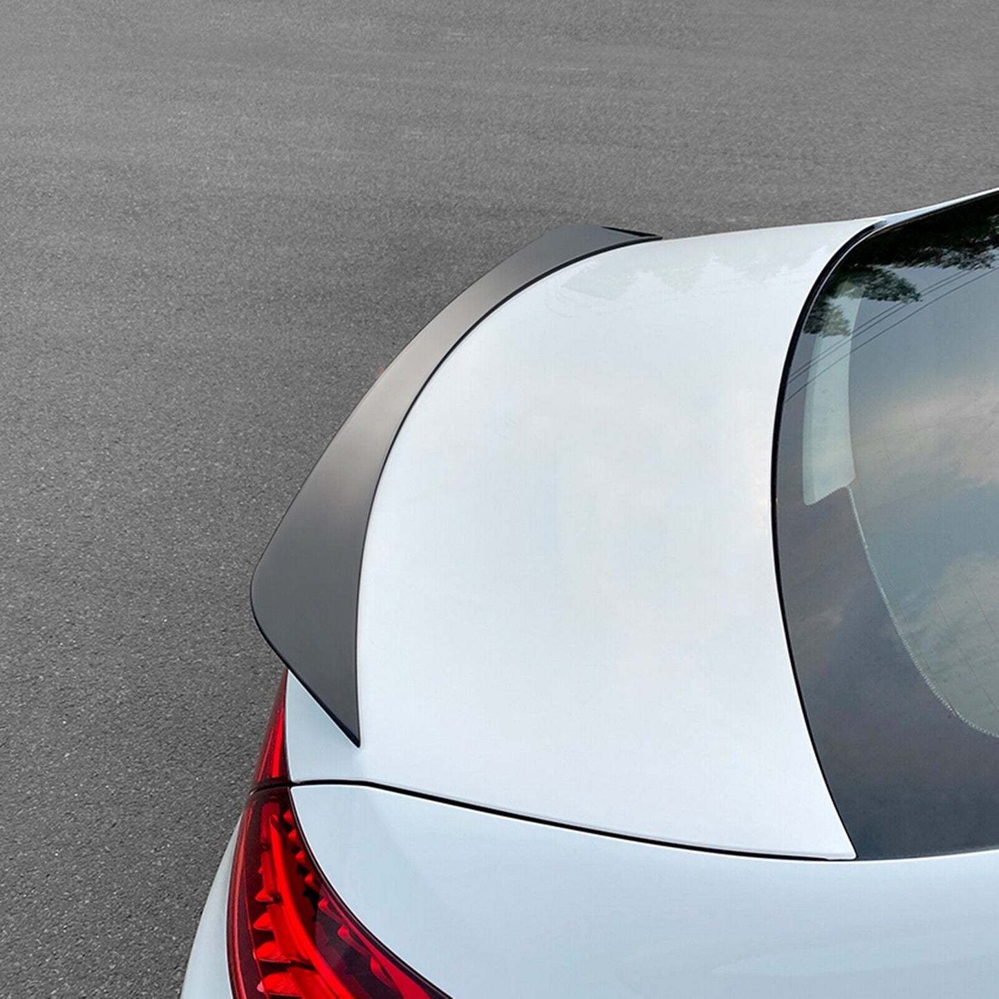 Black Rear Trunk Spoiler Wing Kit For Benz C-Class W206 C200 C260 C300 2021-2022