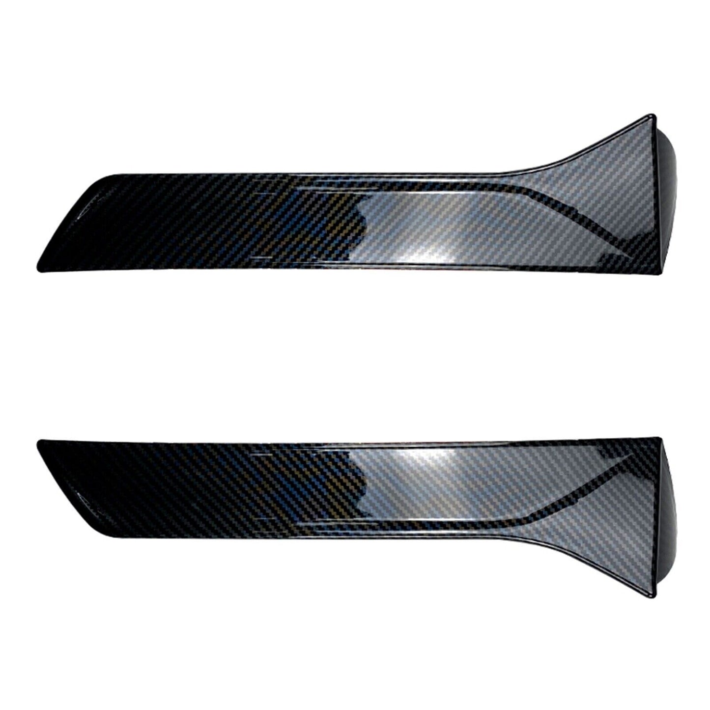 Rear Side Spoiler Wing For Seat Leon FR MK3 MK3.5 2013-2021 Carbon Fiber Look