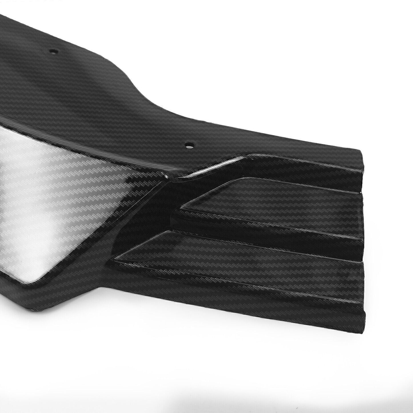 Carbon Fiber Look Front Bumper Spoiler Splitter Lip For Infiniti G37 Sedan 10-13