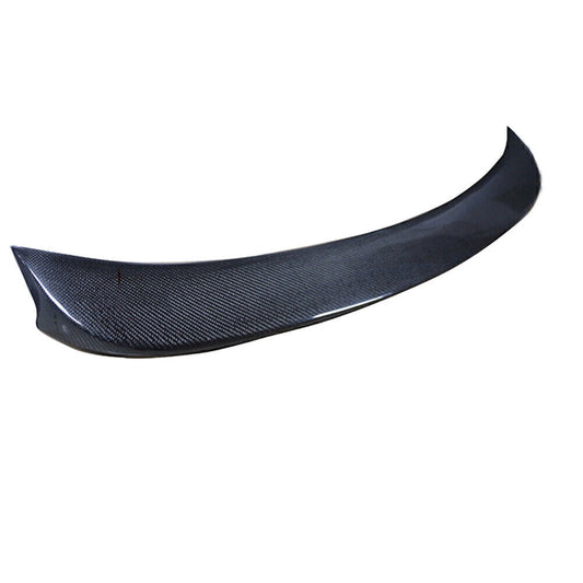 1Pc Carbon Fiber Car Rear Trunk Spoiler Wing Lip For Hyundai 2009-2013 2DR Black