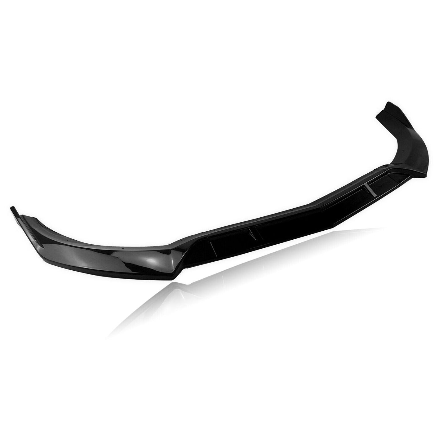 Car Glossy Black Front Bumper Spoiler Lip For Mercedes Benz CLS W218 2015-2018