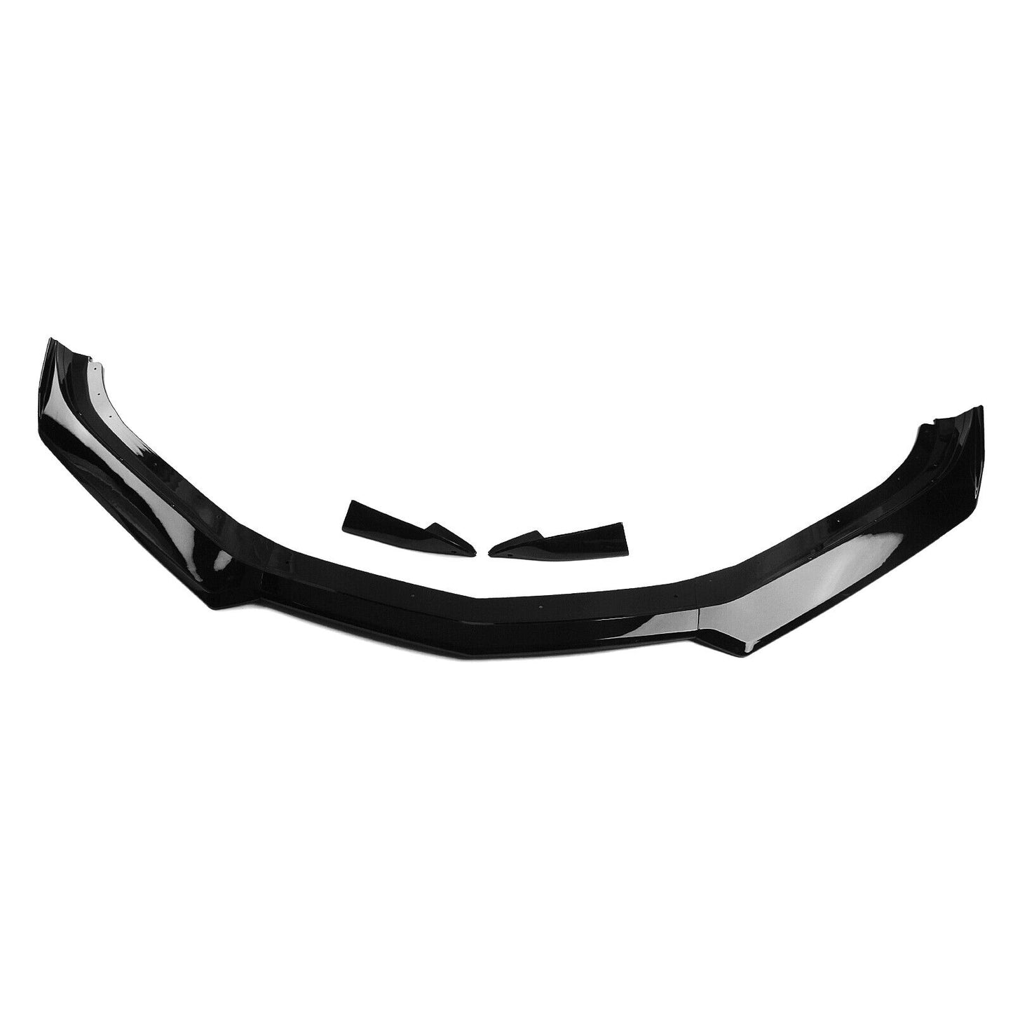 5Pcs Front Bumper Spoiler Lip Kit For Chevy Camaro 2016 2017-2022 Glossy Black