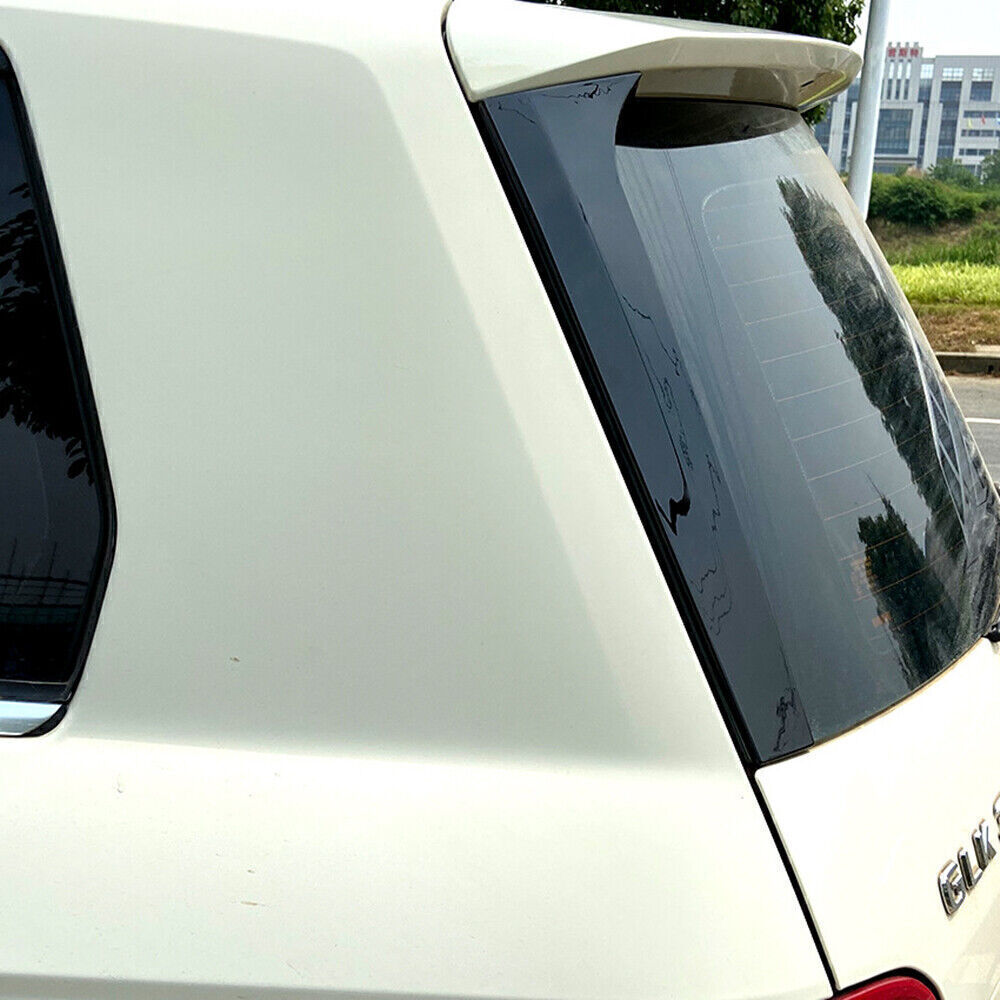 Rear Window Side Spoiler Canard Splitter Trim For Benz GLK X204 GLK200 2009-2015