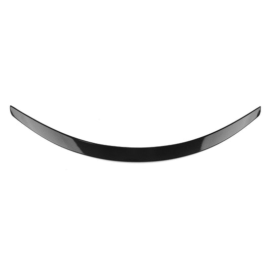 1x Rear Trunk Spoiler Lip Wing Fit For Tesla Model S 2012-2022 Carbon Fiber Look