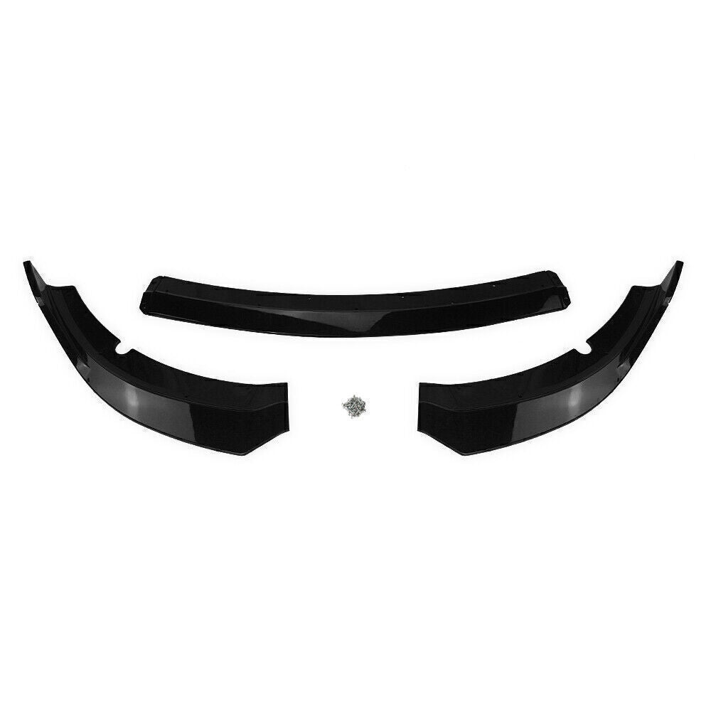 Front Bumper Lip Spoiler Splitter Kit For Dodge Charger SRT 2015 2016-2019 New
