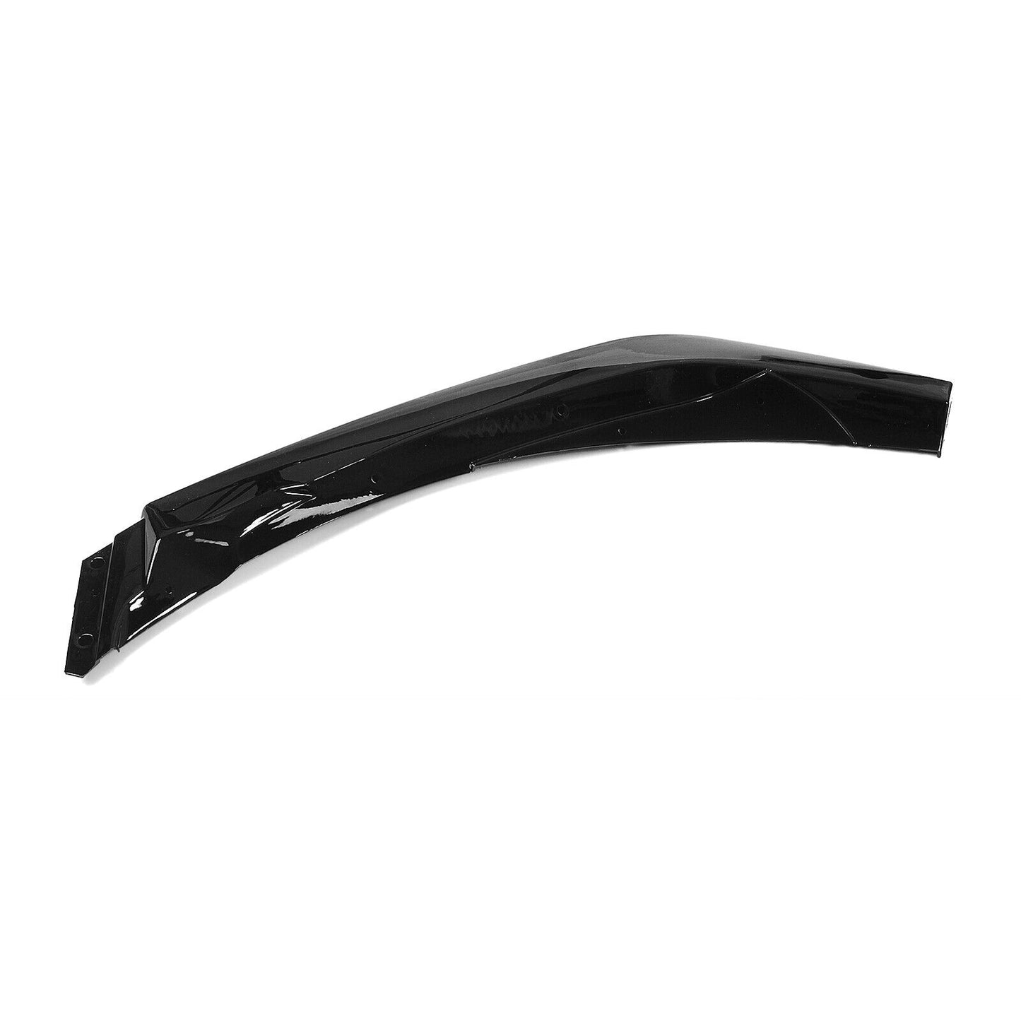 Front Bumper Spoiler Lip For Benz A Class W176 A200 A250 A45 AMG 2015-2018 Black