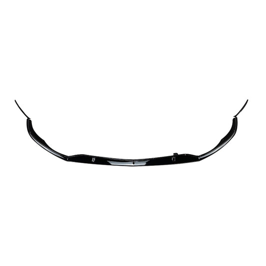 Car Front Bumper Spoiler Lip For Benz C-Class W205 C205 S205 C63 AMG 15-22 Black