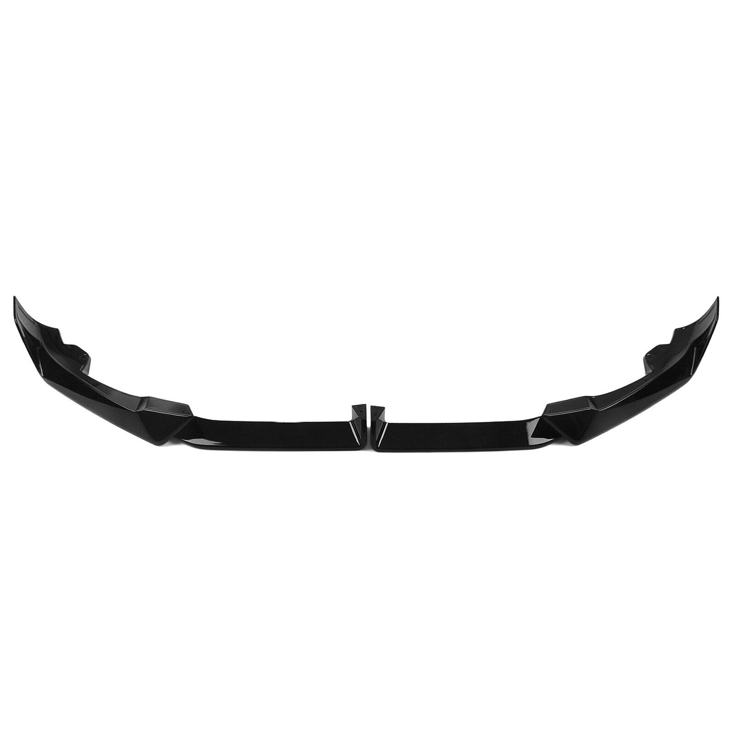 1Set Front Bumper Spoiler Lip Kit For BMW G05 LCI X5 06,2023-2024 Glossy Black