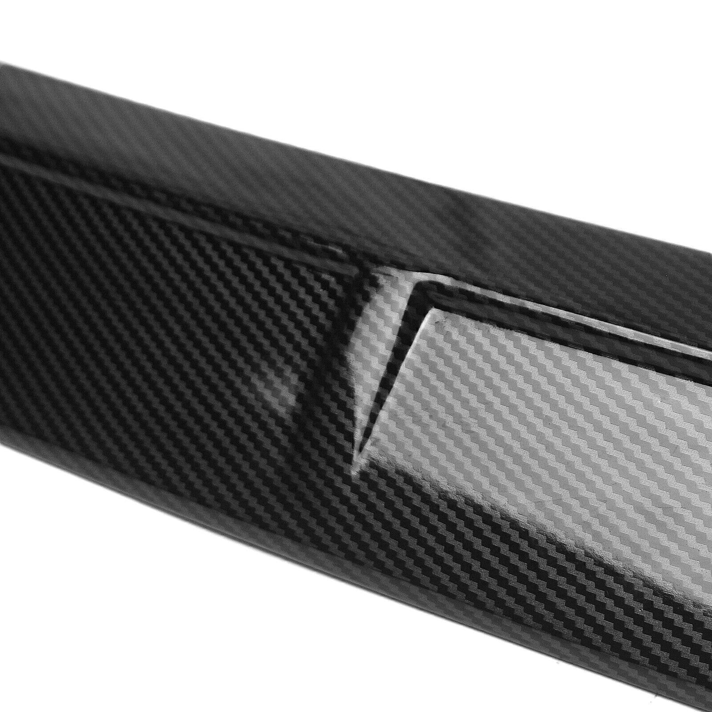 Carbon Fiber Look Front Bumper Spoiler Lip For Benz W213 E-Class Sport 4DR 2021