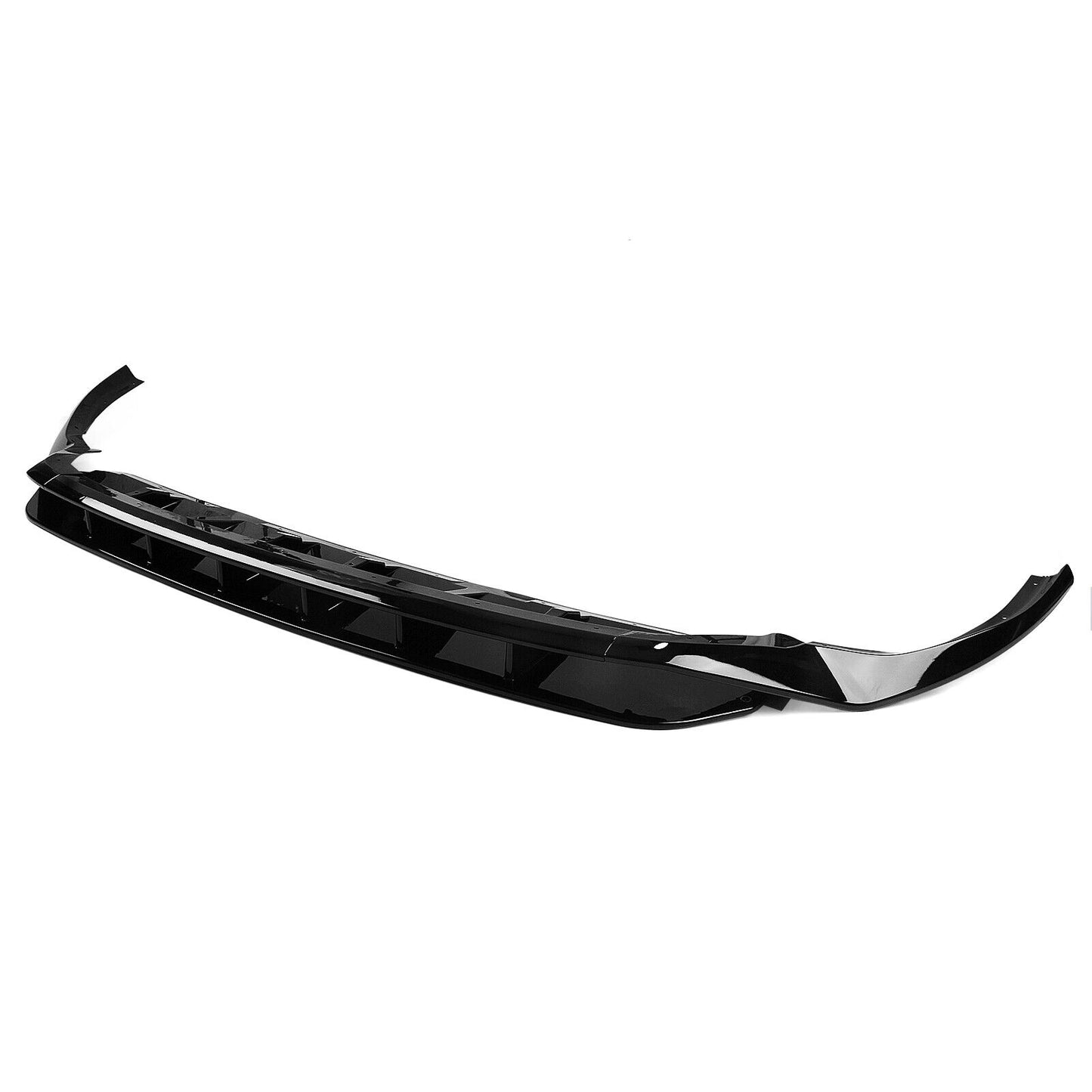 4Pc Front Bumper Lower Spoiler Lip Splitter For Audi Q8 2019-2023 Glossy Black