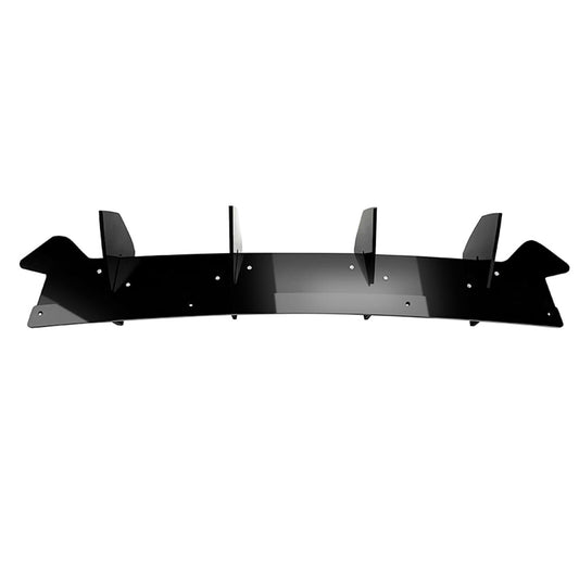 1Pc Car Rear Bumper Diffuser Spoiler Lip For Ford Focus ST MK4 2018-2022 Black