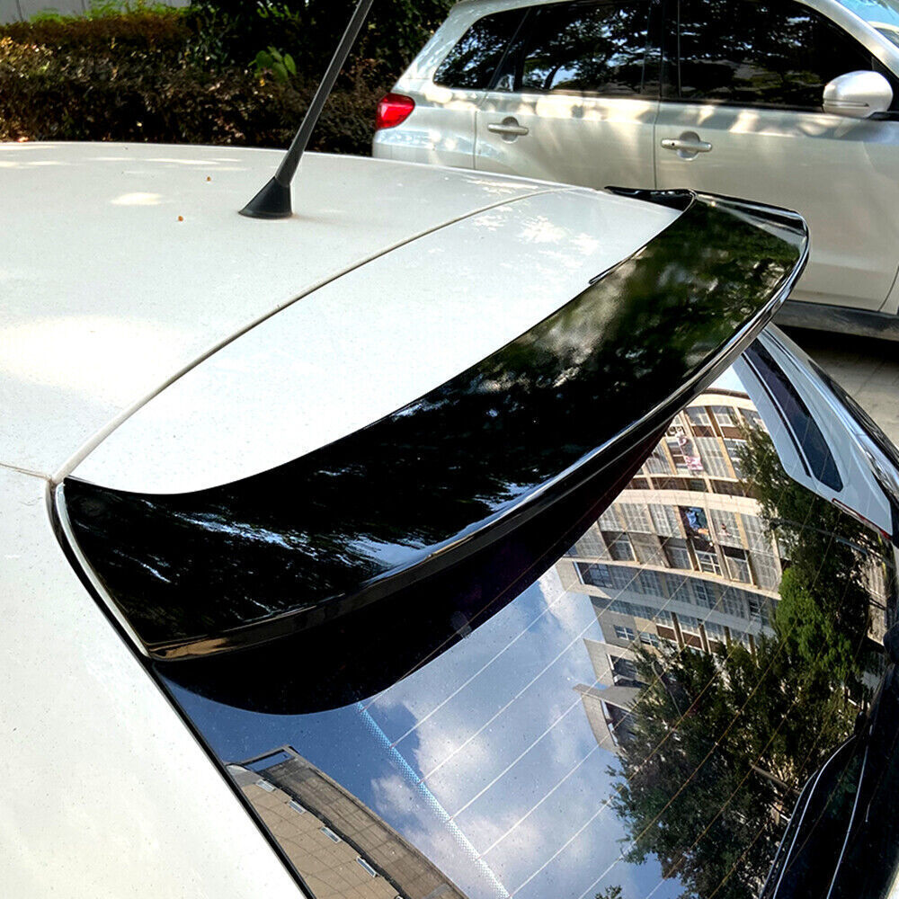 Gloss Black Car Rear Trunk Wing Lip Spoiler Wing For VW POLO 2011 2012 2013-2018