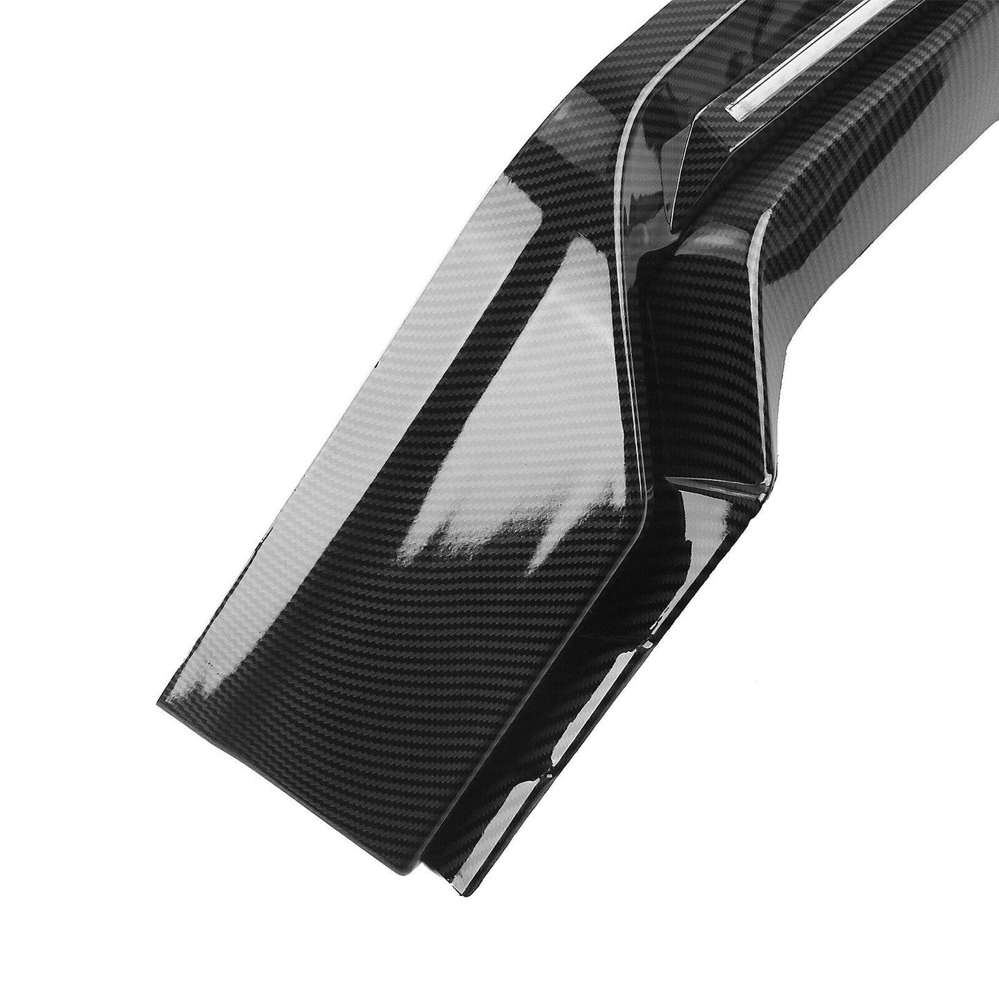 Front Bumper Spoiler Lip Splitter For Honda Civic SI Hatchback 2017-21 CB Style