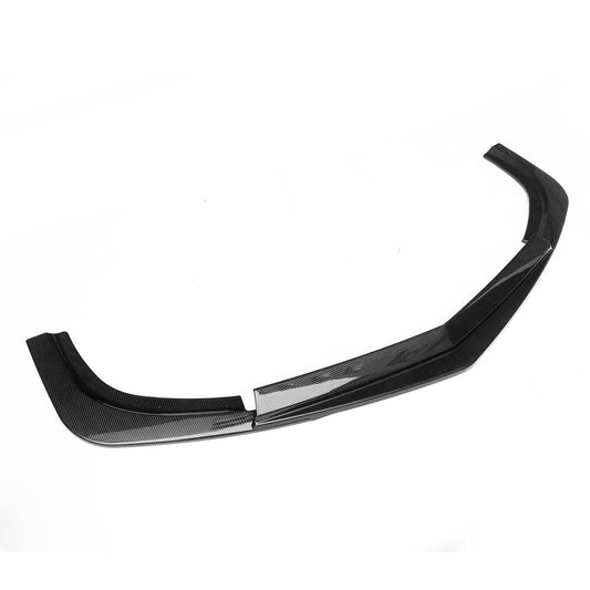 1 Set Front Spoiler For Benz C Class W204 C63 Sedan 2012-2014 Carbon Fiber Look