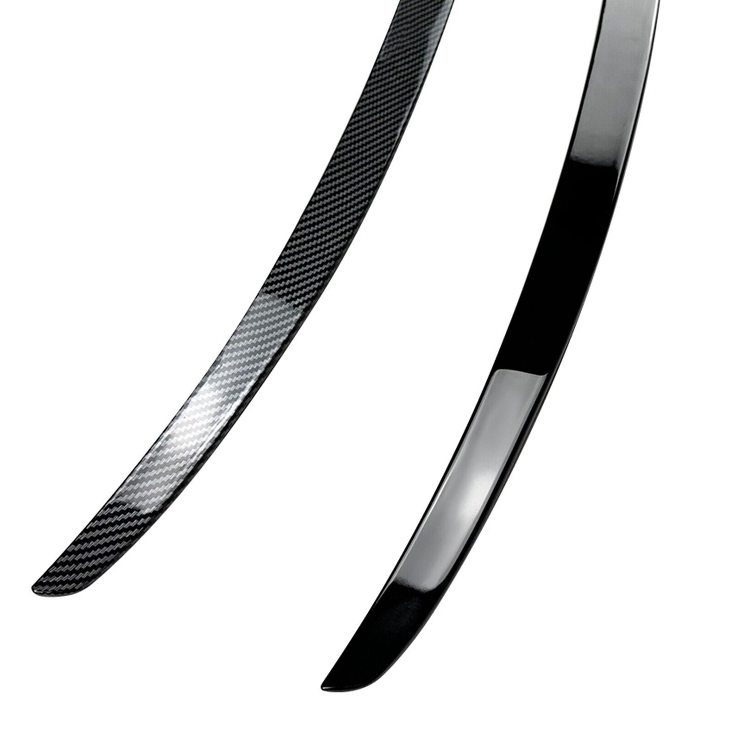 Rear Trunk Spoiler Lip Wing S Style For Audi A3 S3 8V Sedan 2014 2015-2020 Black