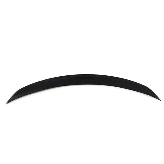 1x Gloss Black Rear Trunk Spoiler Lip For Mercedes Benz E-Coupe 2018 2019-2021