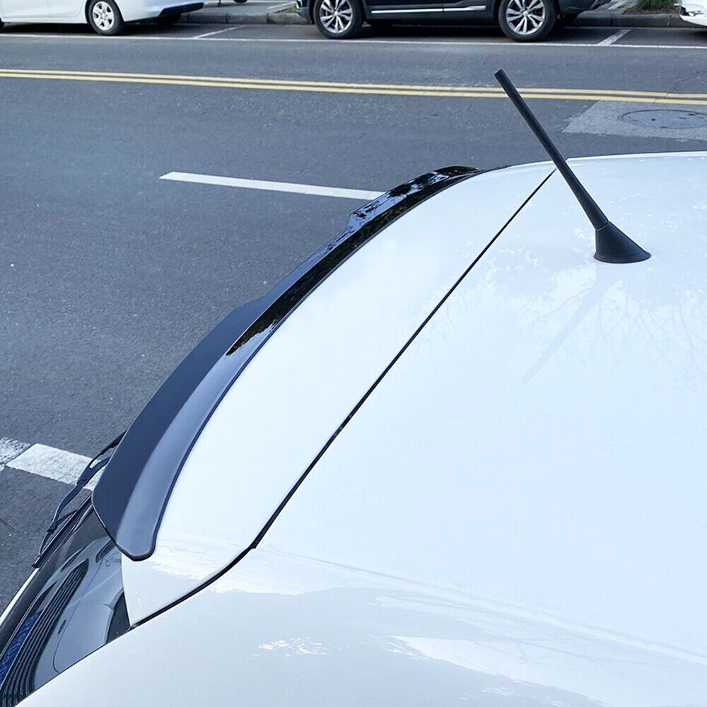 1Set Rear Spoiler Splitter For VW Volkswagen Polo Mk5 6R 6C 2011 2012-2017 Black