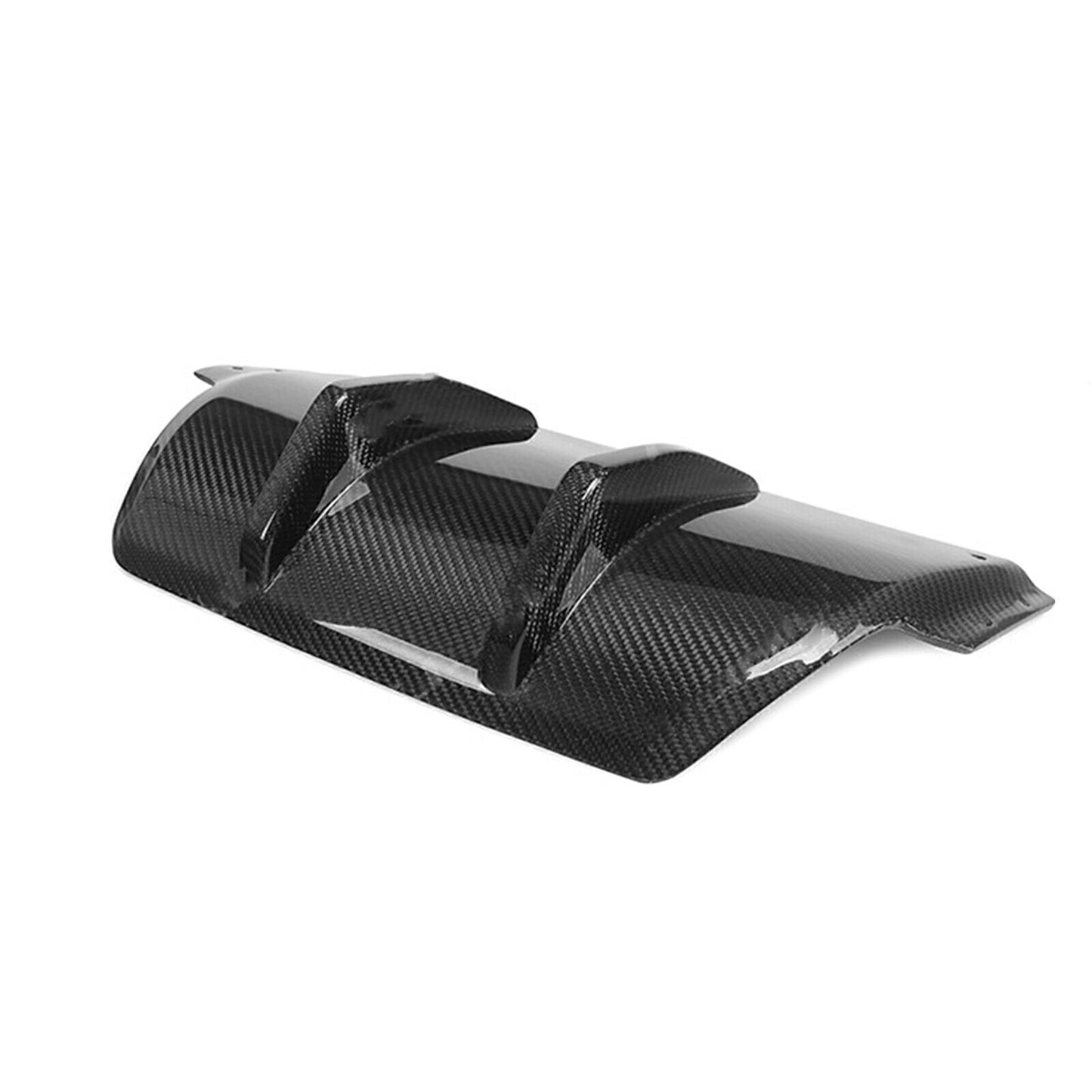 2x Carbon Fiber Rear Bumper Side Diffuser For VW Golf 6 R20 OSIR Style 2010-2013