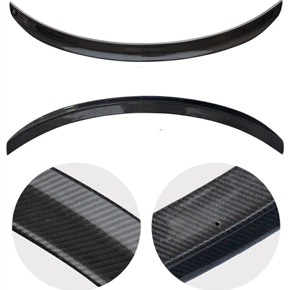 Carbon Fiber Rear Spoiler Trunk Wing Lip For Tesla Model 3 2017-2023 YG Gloss