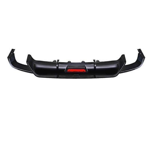 1 Set Gloss Black Rear Spoiler Lip W/LED For TOYOTA Camry Sport SE XSE 2018-2023