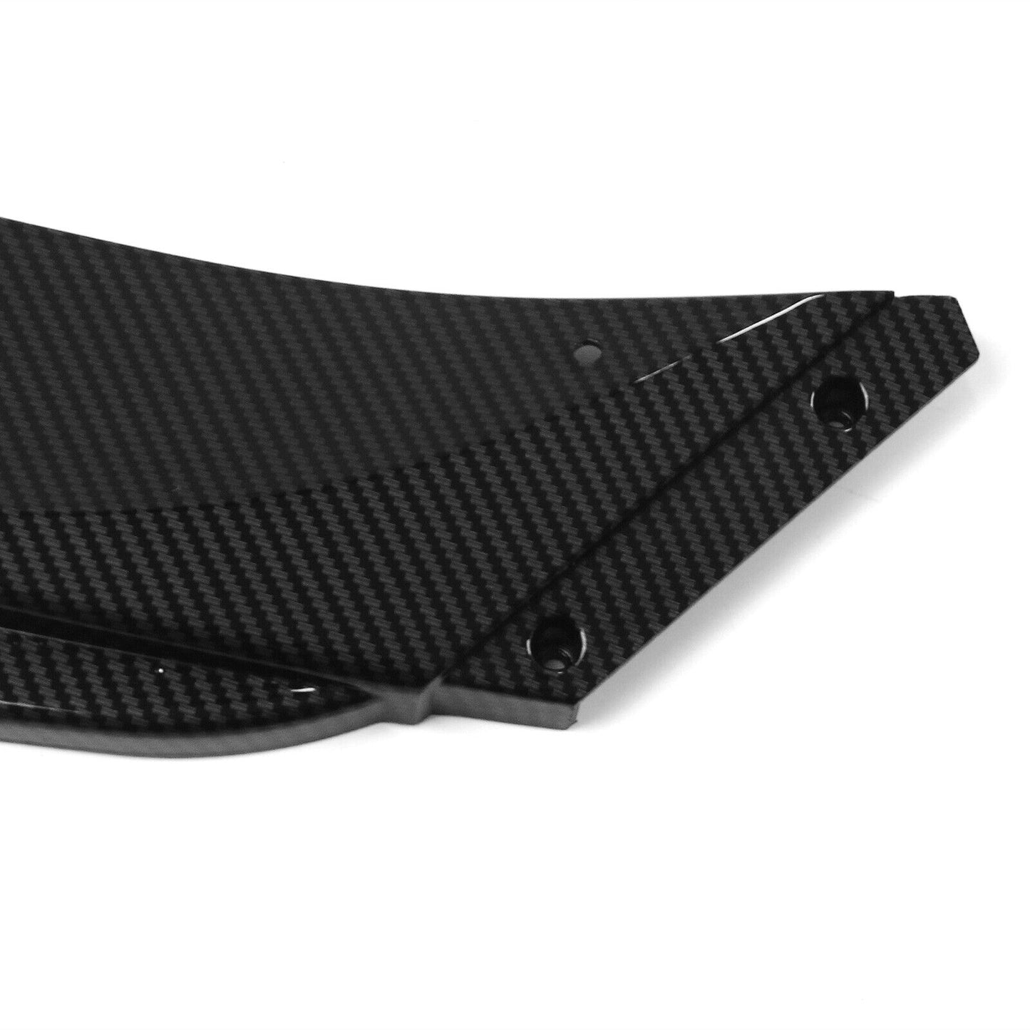 3x Front Bumper Spoiler Lip For Benz C Class W206 S206 C200 C260 C43 AMG 2022-24