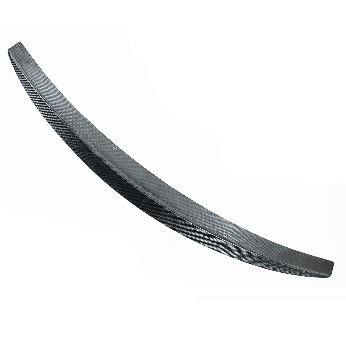 Carbon Fiber Rear Trunk Spoiler Lip Wing For Benz S-Class W222 S450 4DR 2014-20